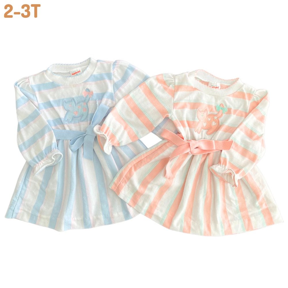 Vintage Healthtex Belted Cat Dresses